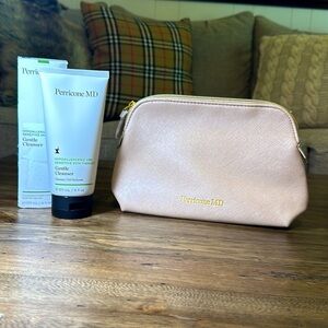 Bundle Perricone MD Gentle Cleanser NWT 6 oz and Perricone MD NWT Zipper Bag